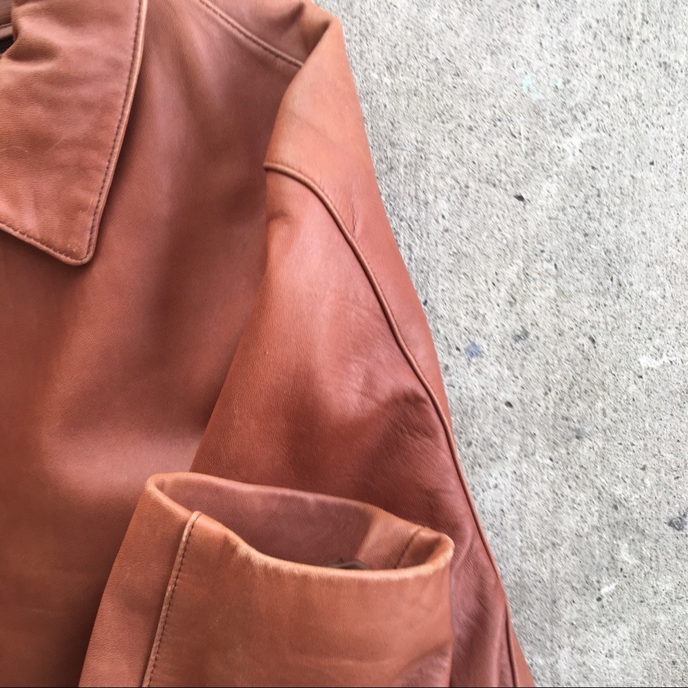 SOLD Wilson's Leather | Vintage Mens Coat - Picture 8 of 9